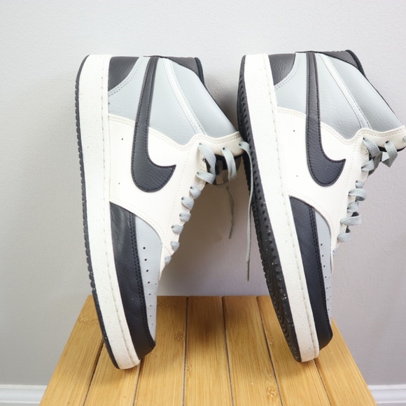 Nike Court Vision Mid – Black/Grey – Excellent Condition – Men’s 8.5 - Picture 5 of 7